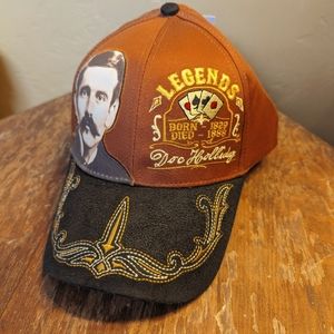 Doc Holliday Legendary Lawmen of the West Baseball Cap Hat NWT